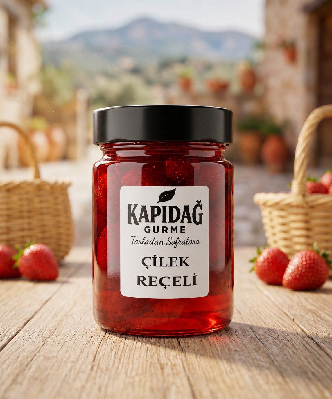 Kapıdağ Gurme Çilek Reçeli 400 gr 